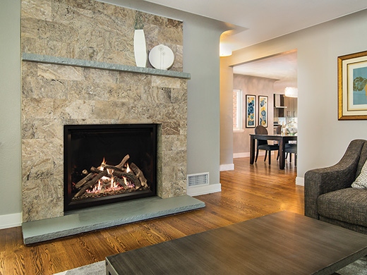 Indoor Fireplace Stone